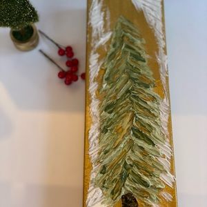 Brand new Christmas tree painting